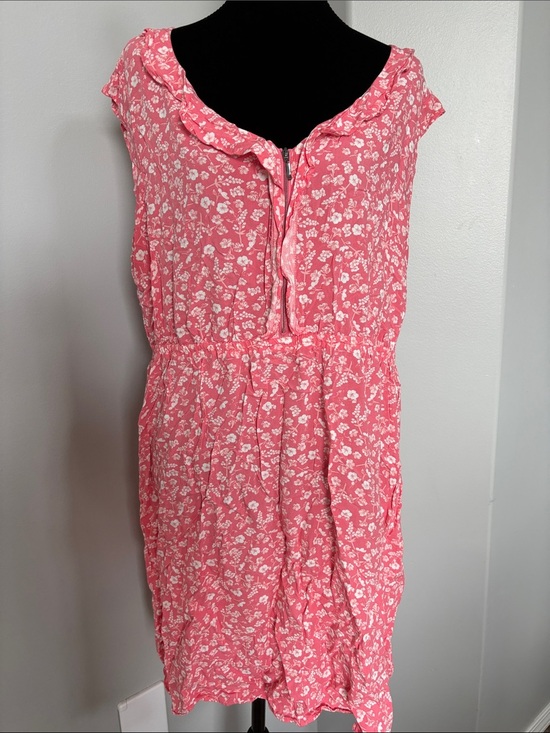 Thymes Dresses & Skirts - Pink Floral Midi Dress - Women's Casual Summer Dress